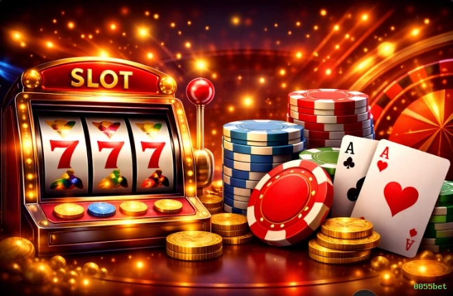 A Magia dos Caça-Níqueis no 0055bet